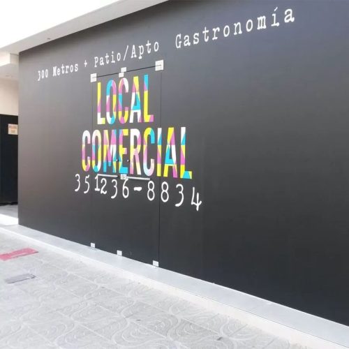 vinil adhesivo impreso en local
